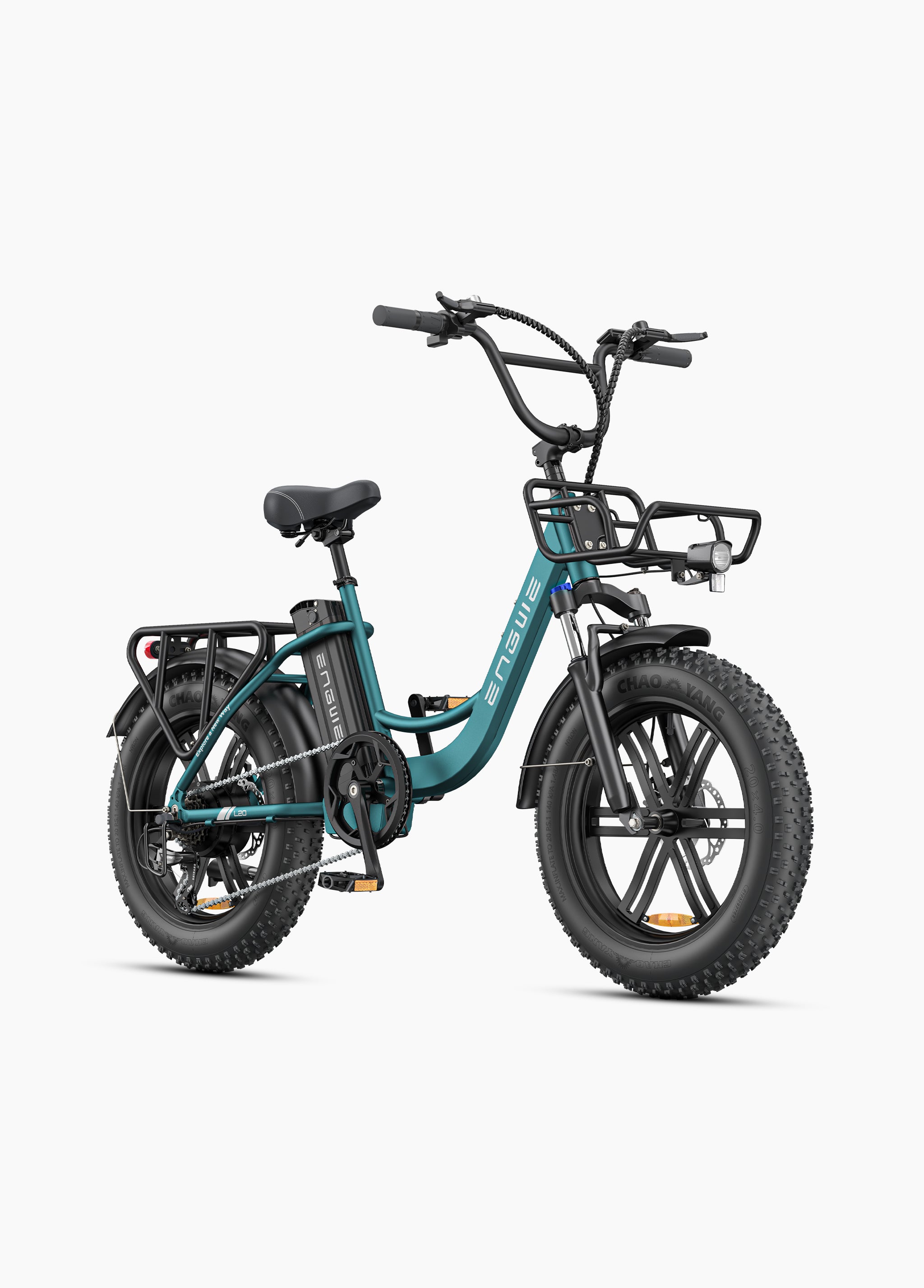 Engwe L20 Boost Electric Bike – 250W 48V 13Ah 20” Fat Tyre