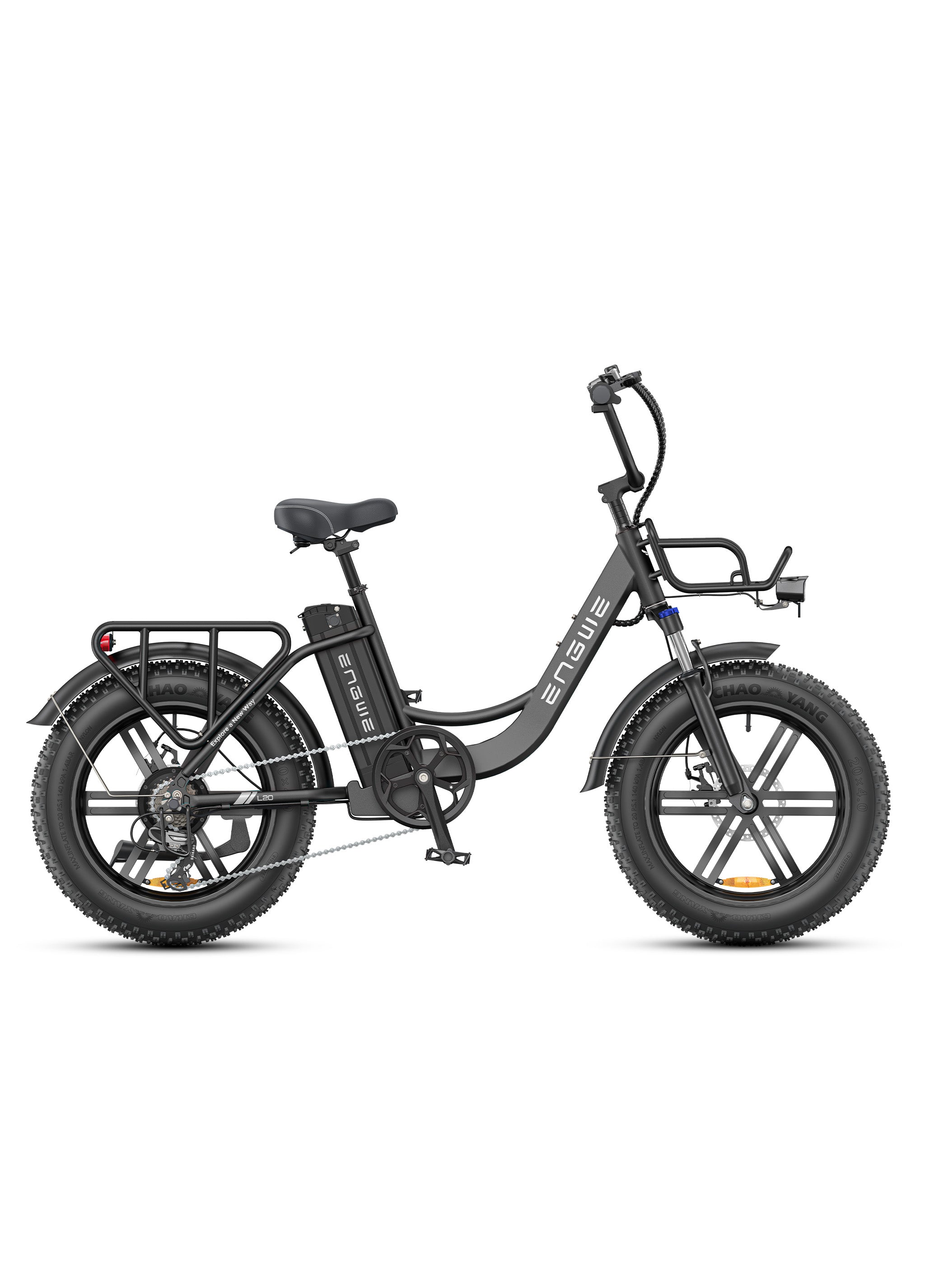 Engwe L20 Boost Electric Bike – 250W 48V 13Ah 20” Fat Tyre