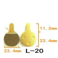 Metal ketone-based brake pads #L20 11.2+22.4*22.4