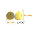 Metal ketone-based brake pads #L7 24.4*21.4