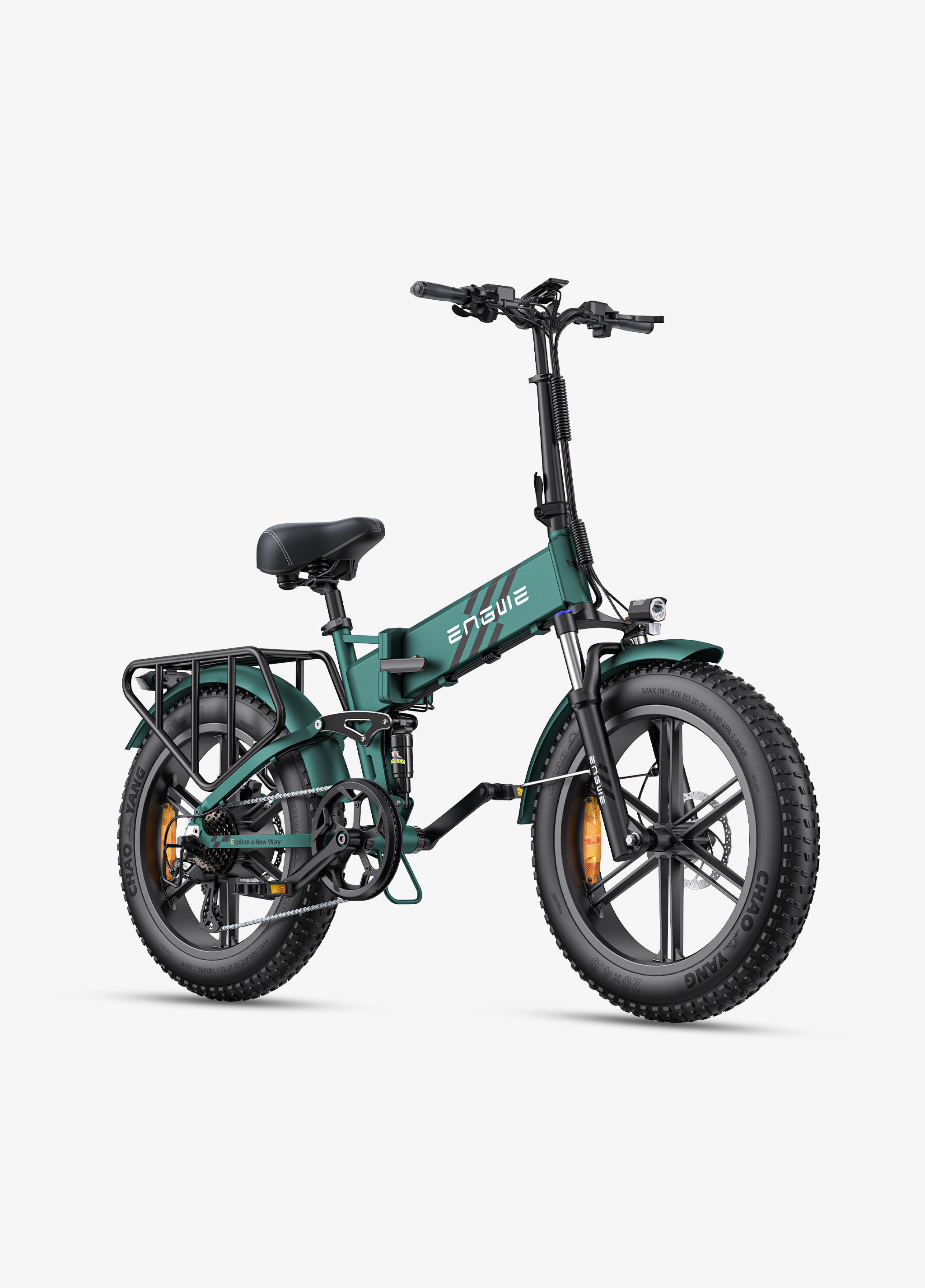 Engwe Engine Pro 2.0 Electric Bike – 750W 52V 16Ah 20” Fat Tyre