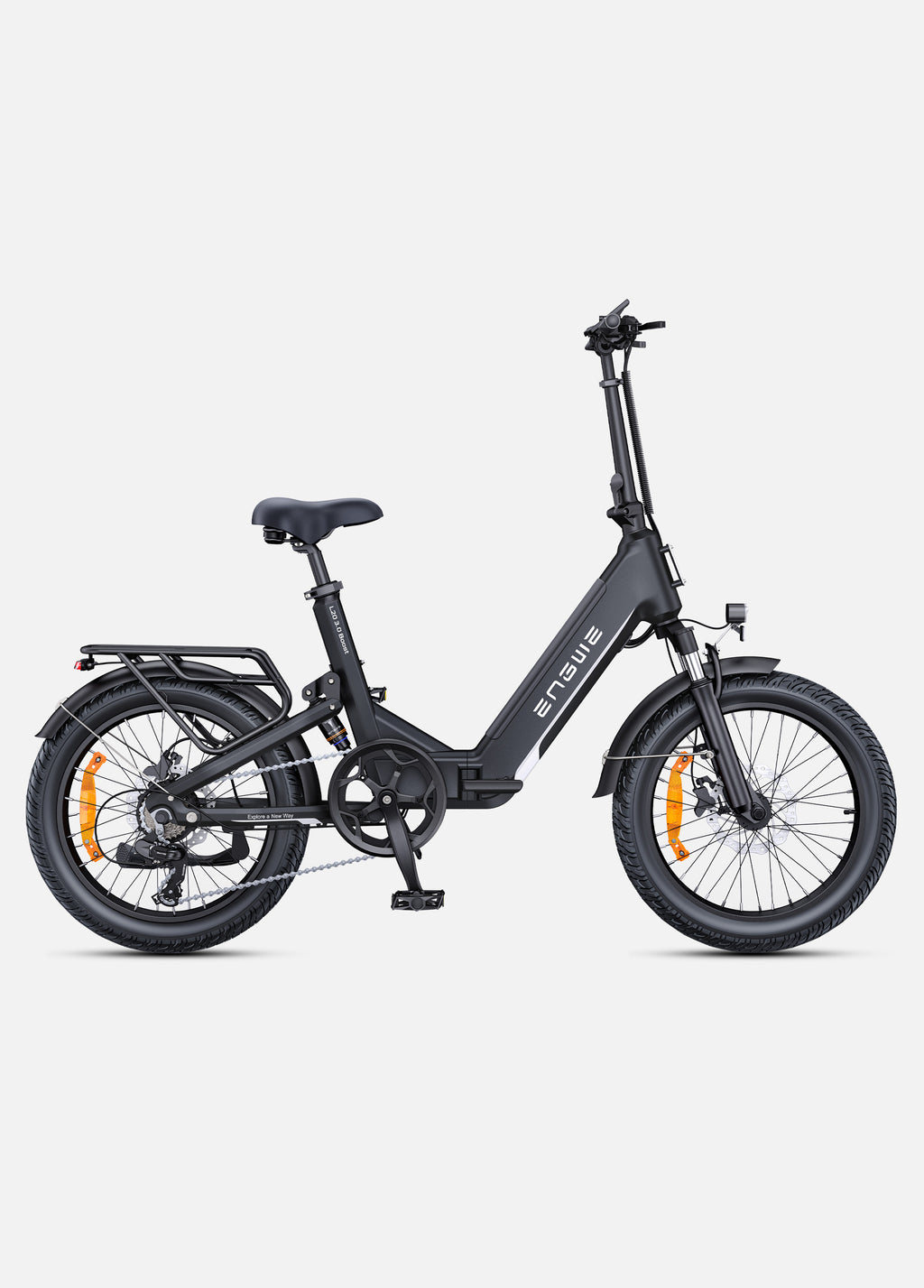 Engwe L20 3.0 Boost Electric Bike – 250W 48V 13.5Ah 20” Fat Tyre