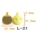 Metal ketone-based brake pads #L21 7.5+21.3*22.5
