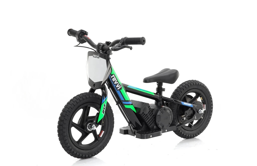 Revvi 12" Kids Electric Balance Bike – 24V