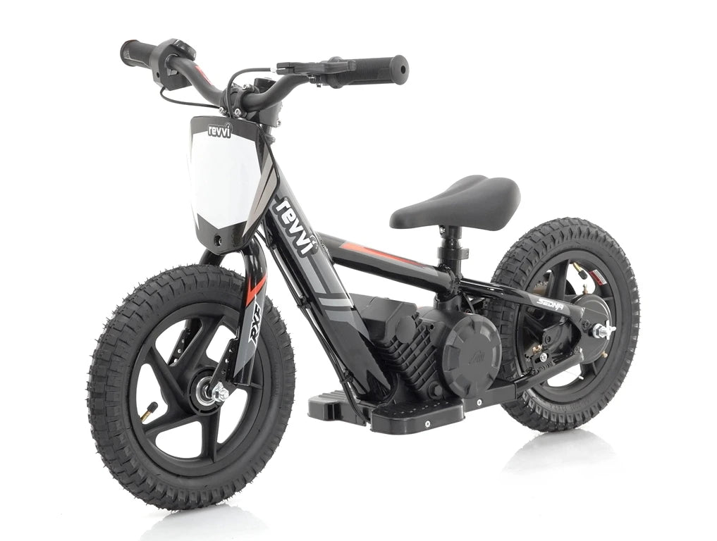 Revvi 12" Kids Electric Balance Bike – 24V