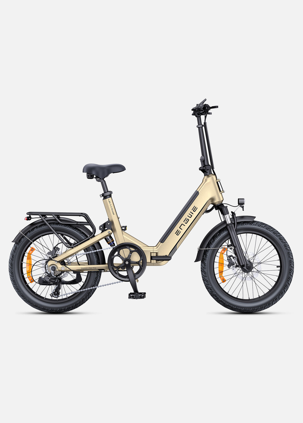 Engwe L20 3.0 Boost Electric Bike – 250W 48V 13.5Ah 20” Fat Tyre