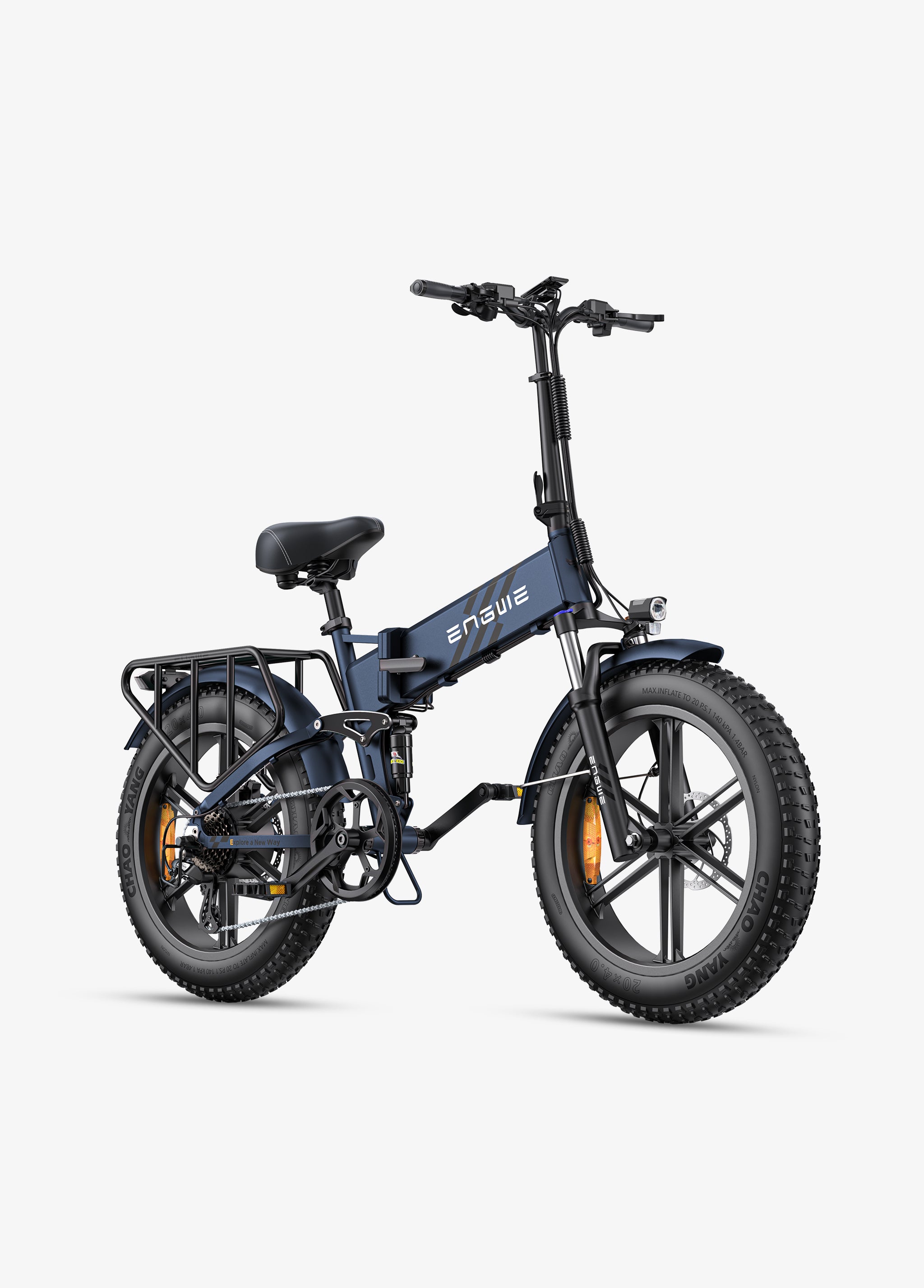 Engwe Engine Pro 2.0 Electric Bike – 750W 52V 16Ah 20” Fat Tyre