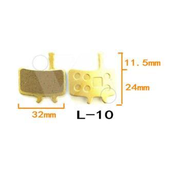 Metal ketone-based brake pads #L10 11.5+24*32