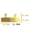Metal ketone-based brake pads #L4 16.6+13.4*32.5