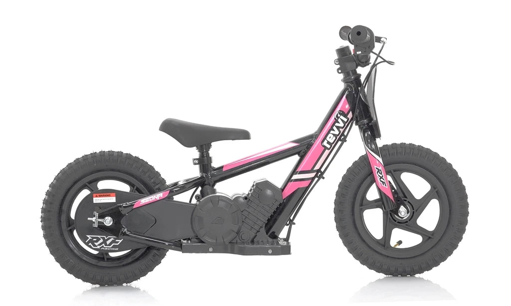 Revvi 12" Kids Electric Balance Bike – 24V