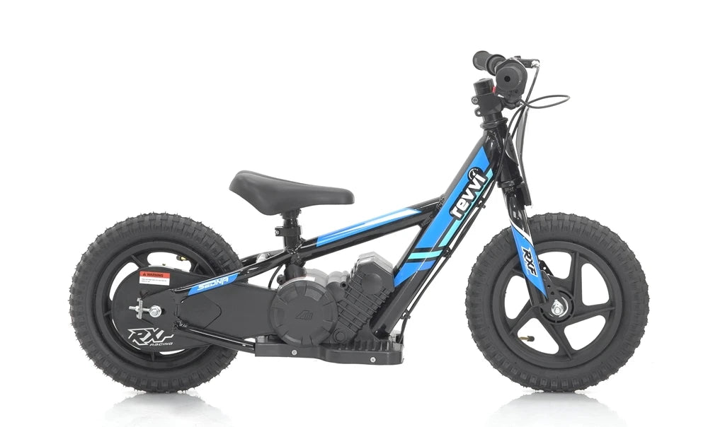Revvi 12" Kids Electric Balance Bike – 24V
