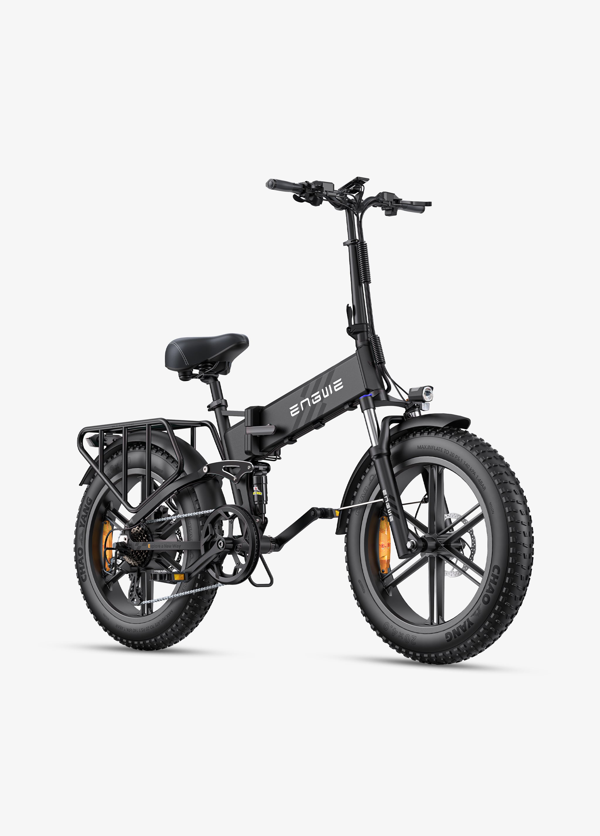 Engwe Engine Pro 2.0 Electric Bike – 750W 52V 16Ah 20” Fat Tyre