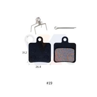 Semi-metal brake pads #19 31.2*26.4