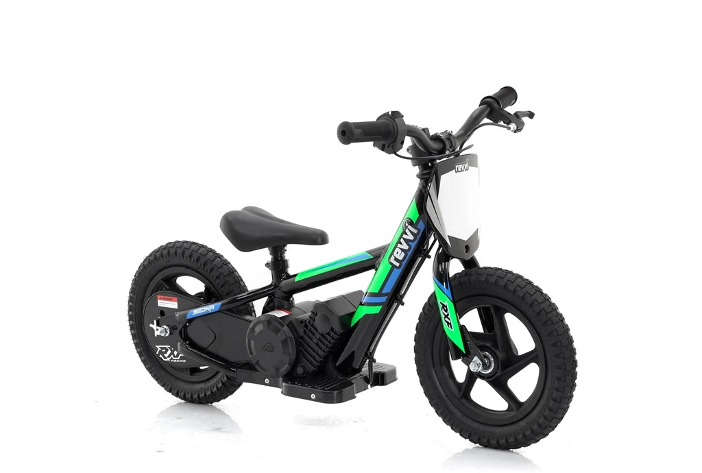 Revvi 12" Kids Electric Balance Bike – 24V