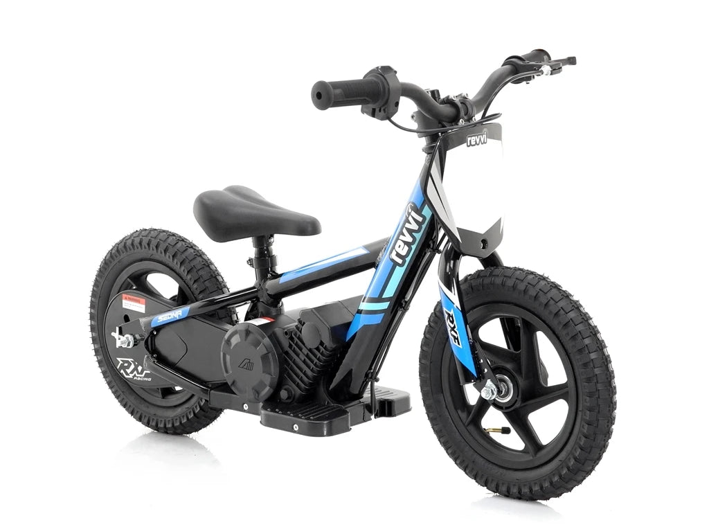 Revvi 12" Kids Electric Balance Bike – 24V