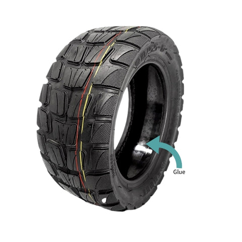 90/55-6(10inch) Tubeless Tyres with Glue