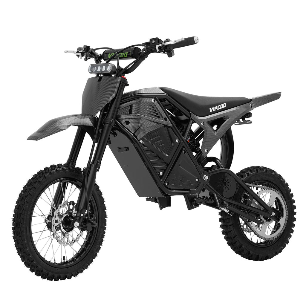 VIPCOO H3 Electric Dirt Bike – 2000W 48V 20Ah 14”/12”