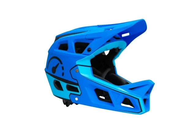 Kids MTB Helmet Full Face Blue XS 48-50CM