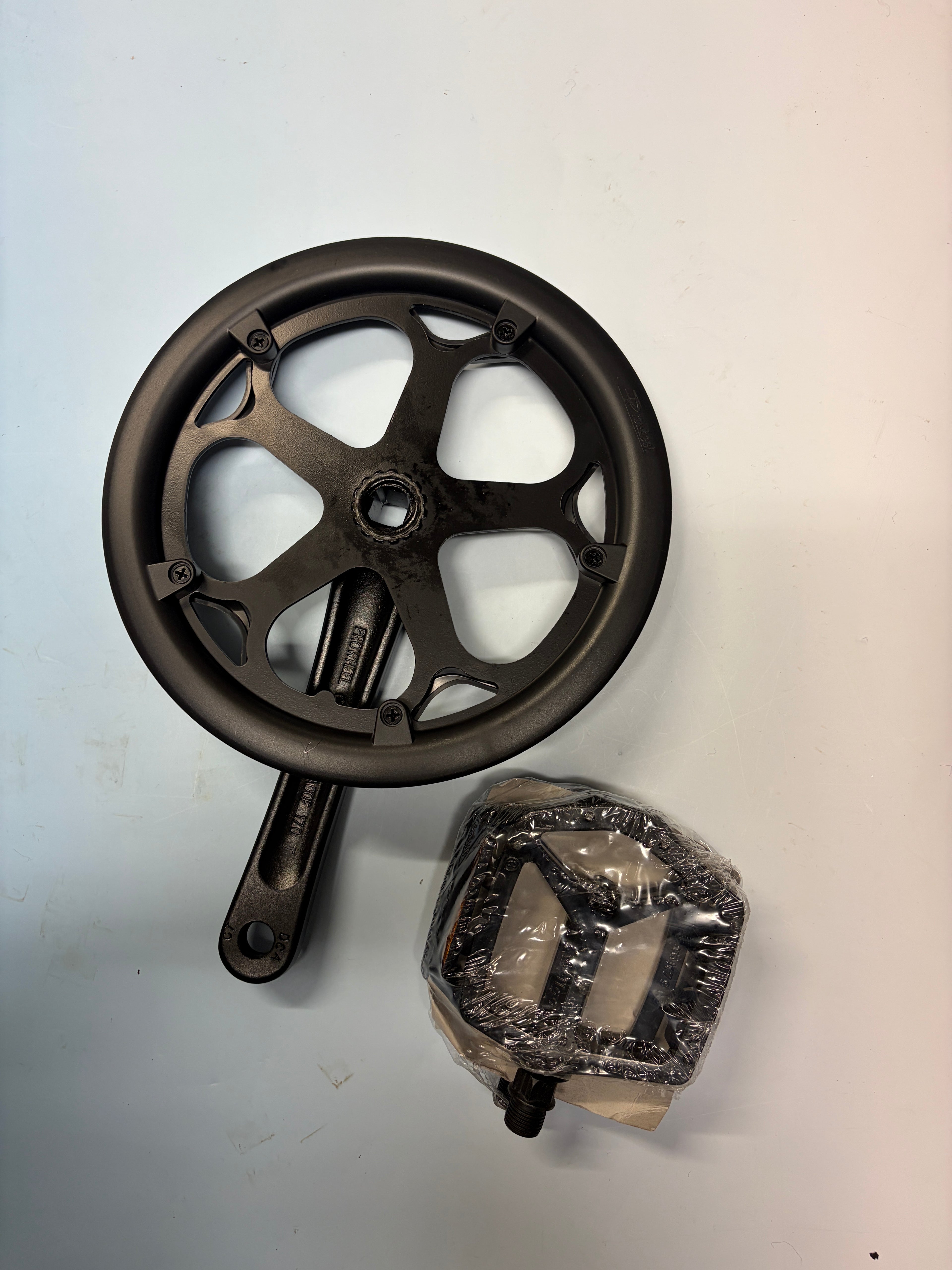 Pedal With Crank Prowheel