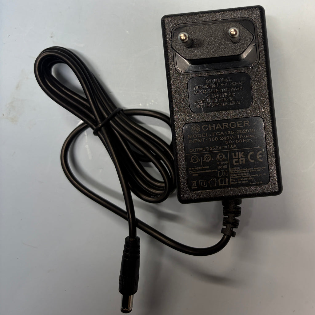 25.2V 1A charger 2 pin for kids scooter