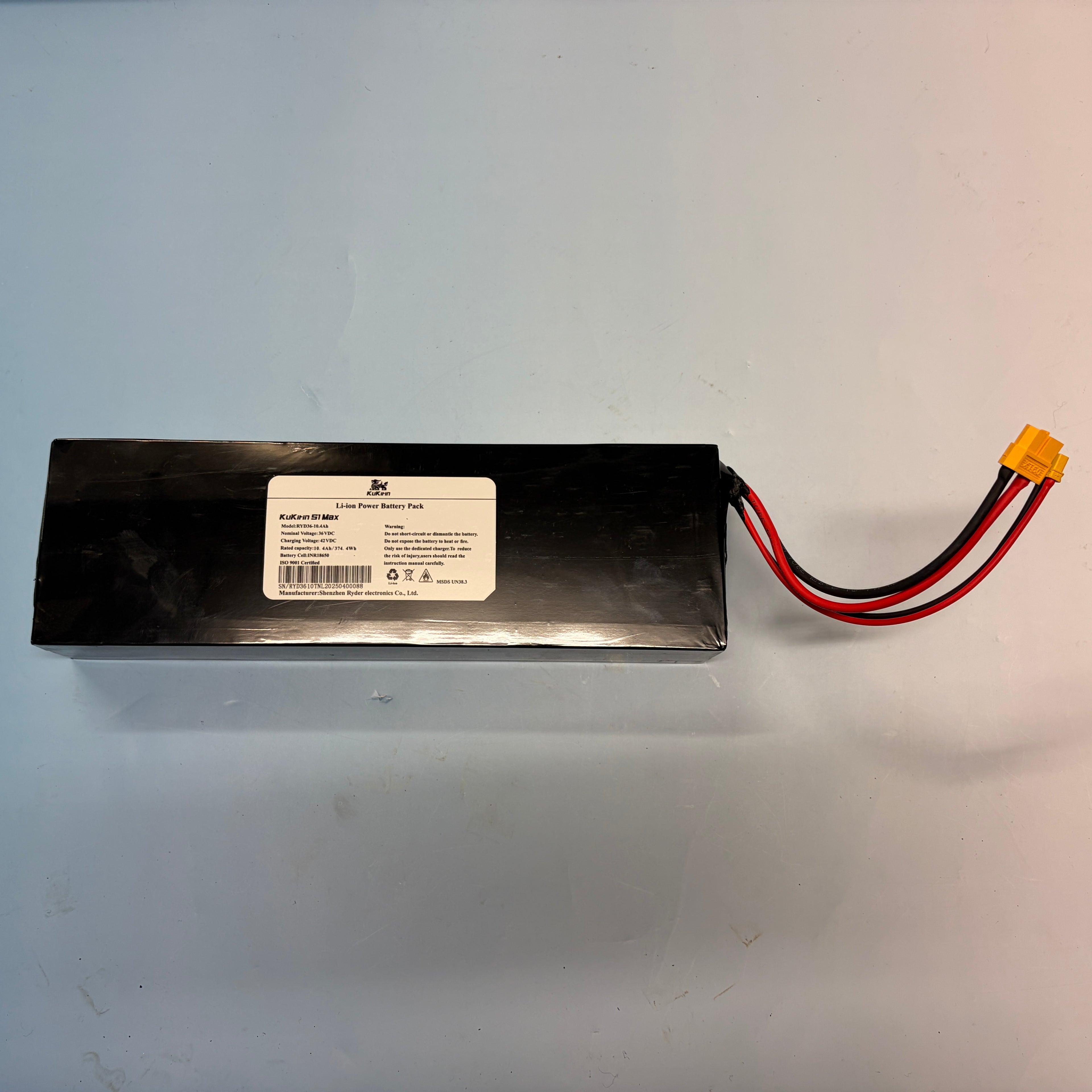 Kukirin S1 Max Battery