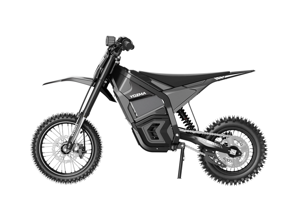 Yozma IN 10 Electric Dirt Bike — 2600W 48V 23.4Ah — 40 mph Off-Road (Red / Black)