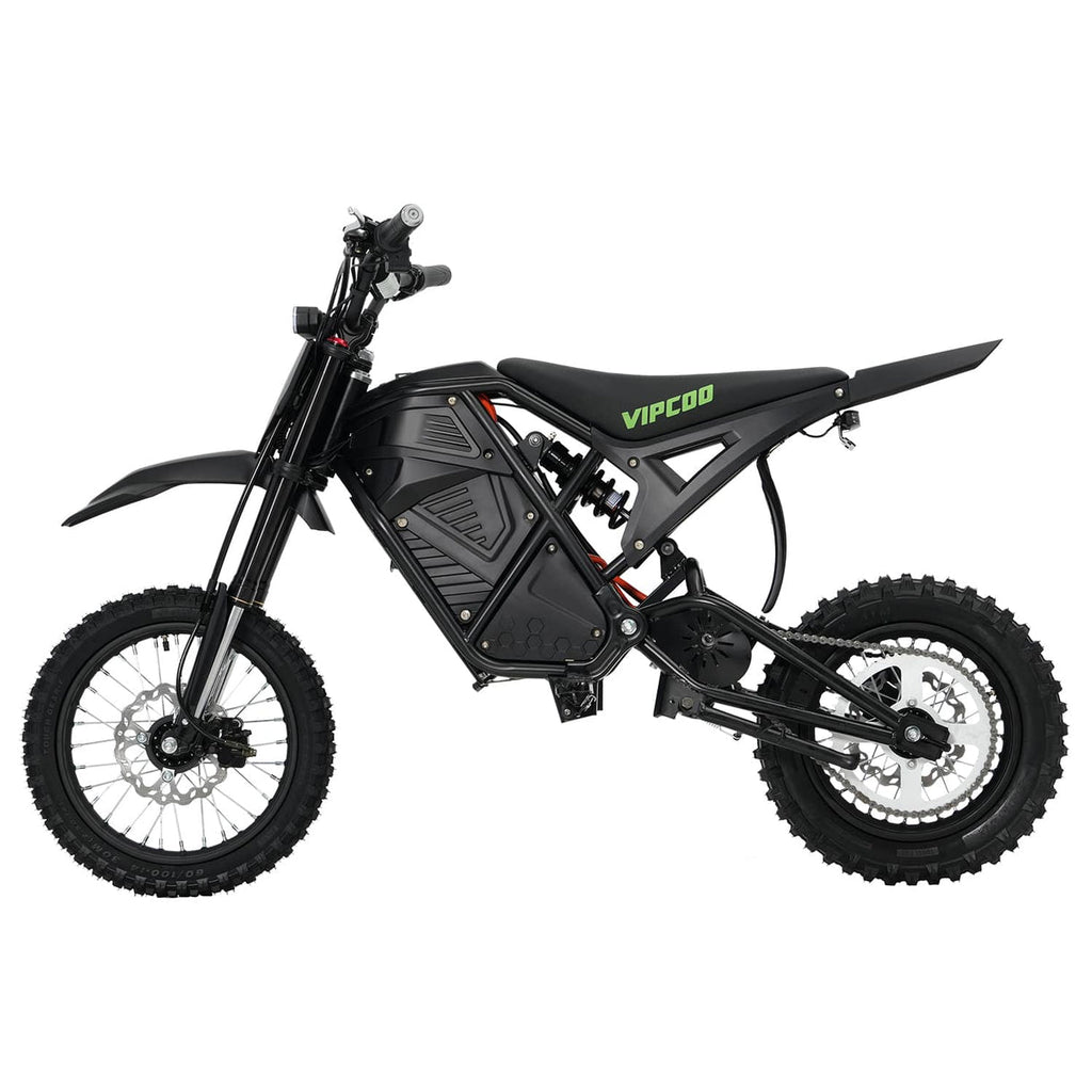 VIPCOO H3 Electric Dirt Bike – 2000W 48V 20Ah 14”/12”