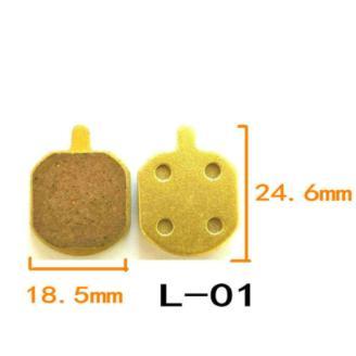 Metal ketone-based brake pads #L1 24.6*18.5