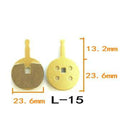 Metal ketone-based brake pads #L15 13.2+23.6*23.6