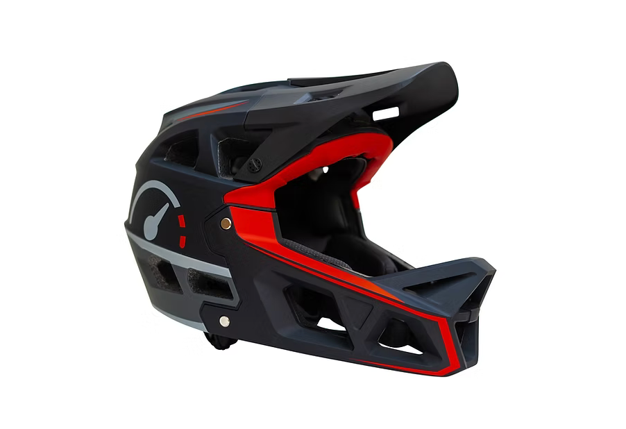Kids MTB Helmet Full Face Black M