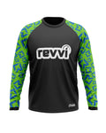 Kids Riding Jersey -A5 Green