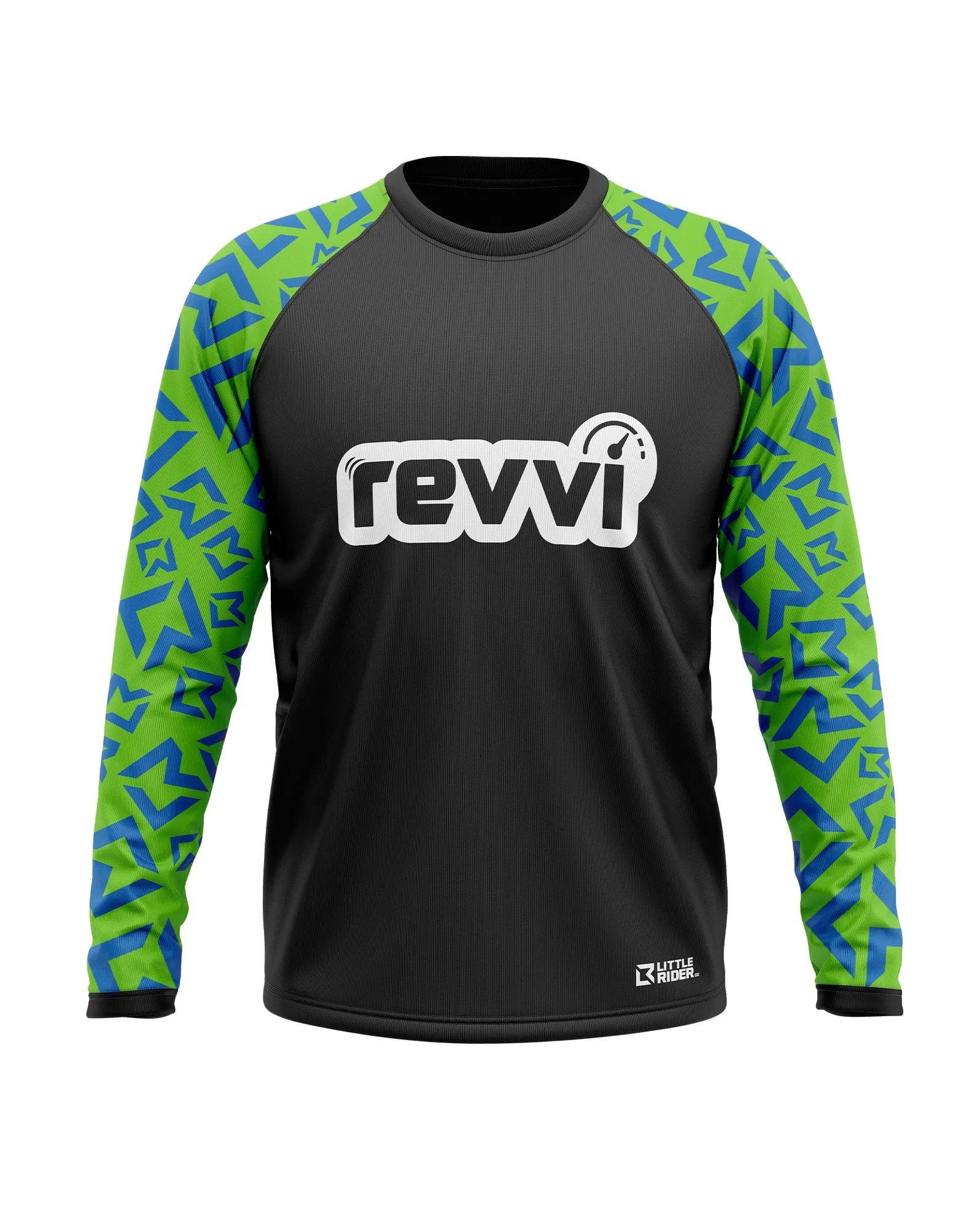 Kids Riding Jersey -A5 Green