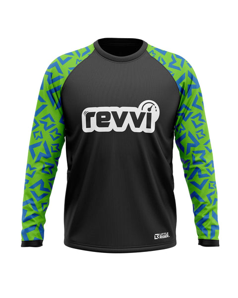 Kids Riding Jersey -A5 Green