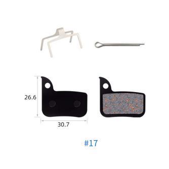 Semi-metal brake pads #17 26.6*30.7