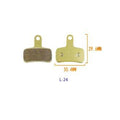 Metal ketone-based brake pads #L24 15.5*36.4 29.6*30.4