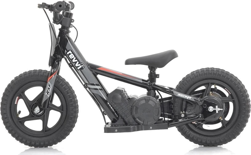 Revvi 12" Kids Electric Balance Bike – 24V