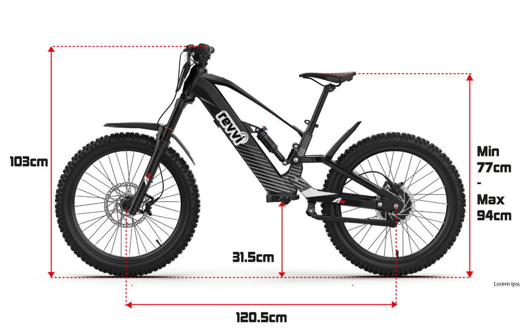Revvi 24" Electric Bike – 48V