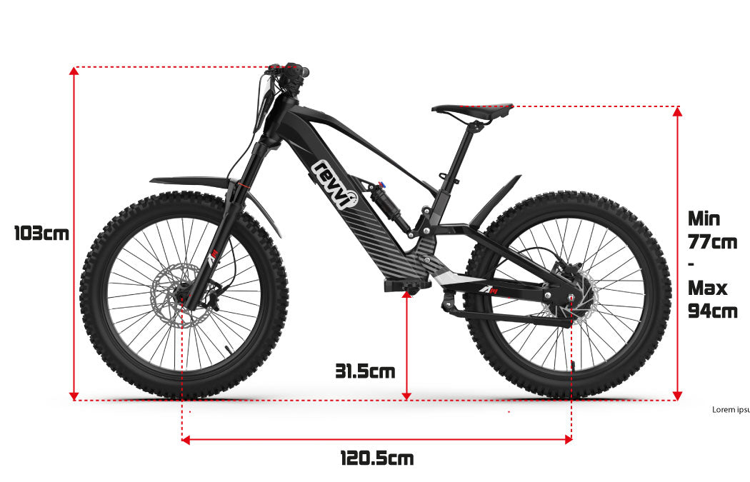Revvi 24" Electric Bike – 48V
