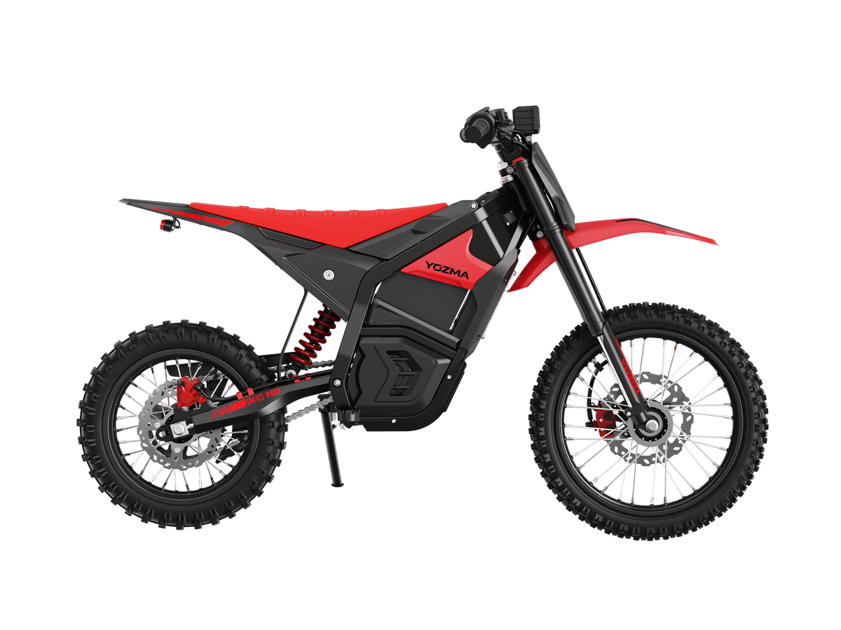 Yozma IN10 Pro electric dirt bike in Red